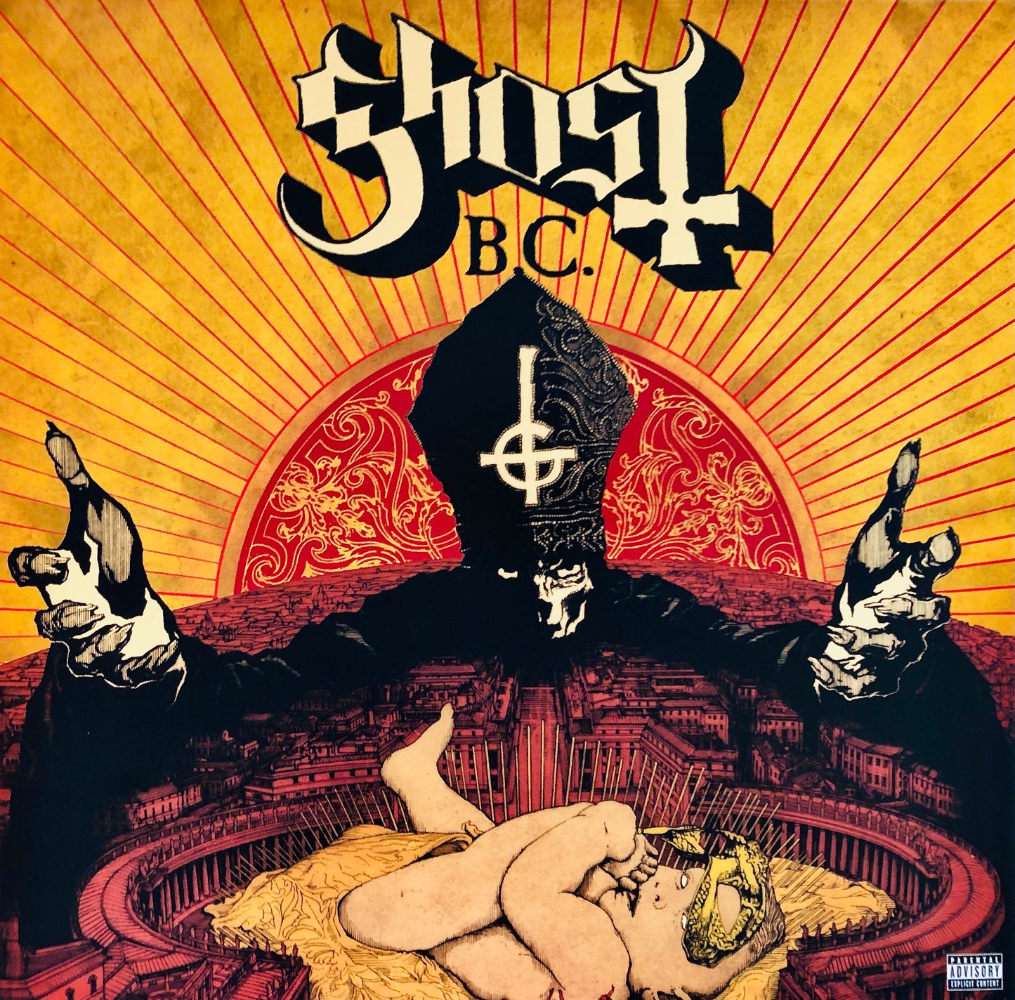 GHOST B.C. - Infestissumam - Vinile Rosso Trasparente