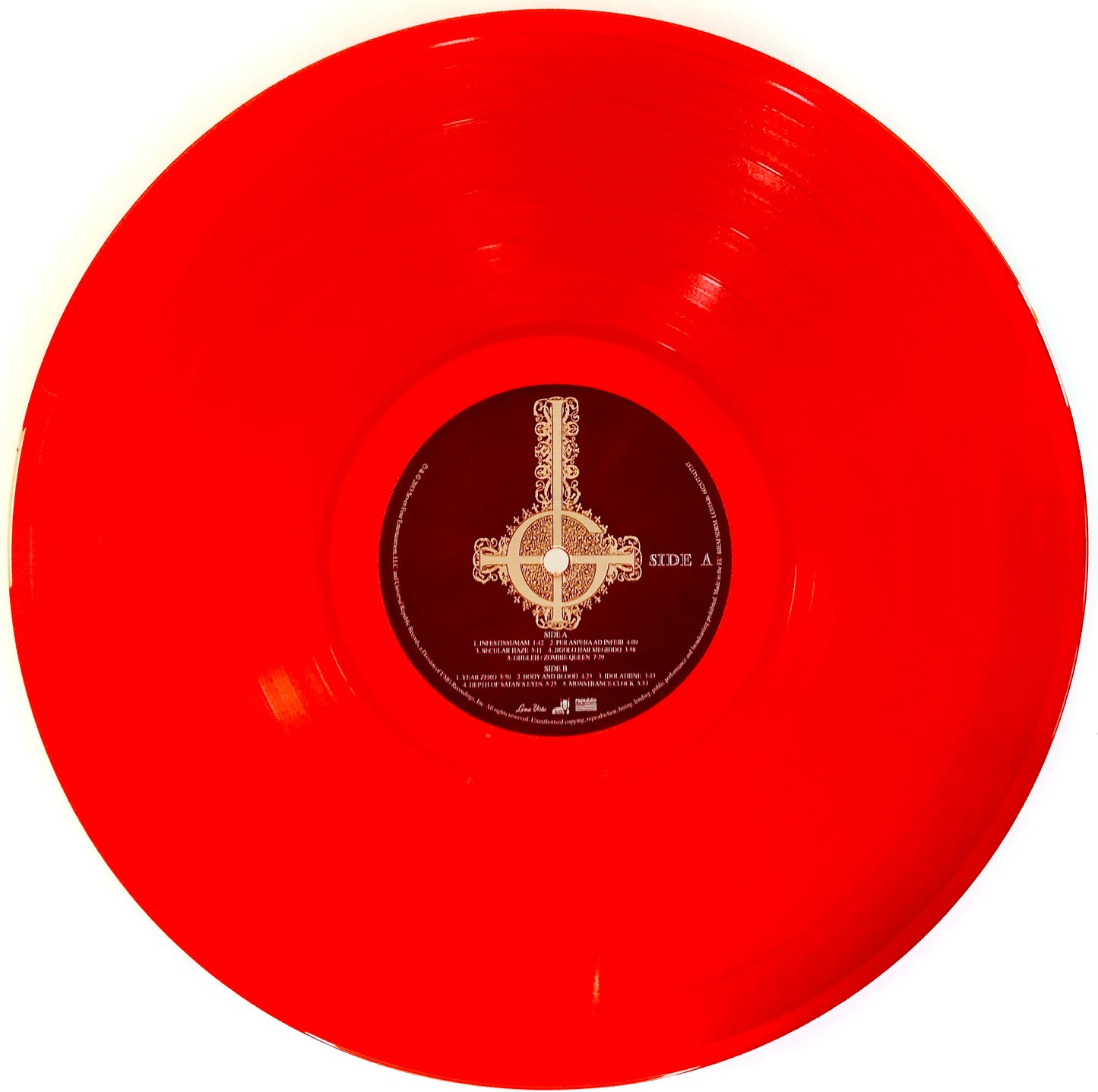 GHOST B.C. - Infestissumam - Vinile Rosso Trasparente