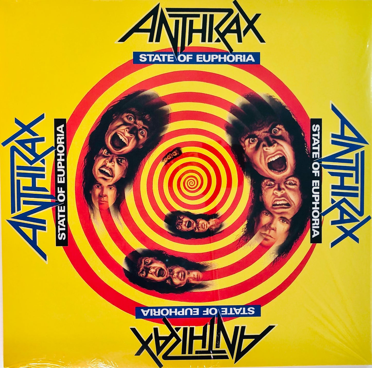 ANTHRAX - State of Euphoria - Vinile Nero + Toppa (Black Vinyl + Patch)