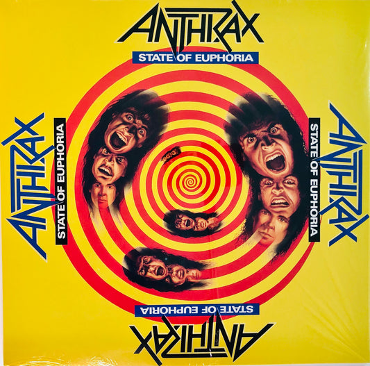 ANTHRAX - State of Euphoria - Vinile Nero + Toppa (Black Vinyl + Patch)