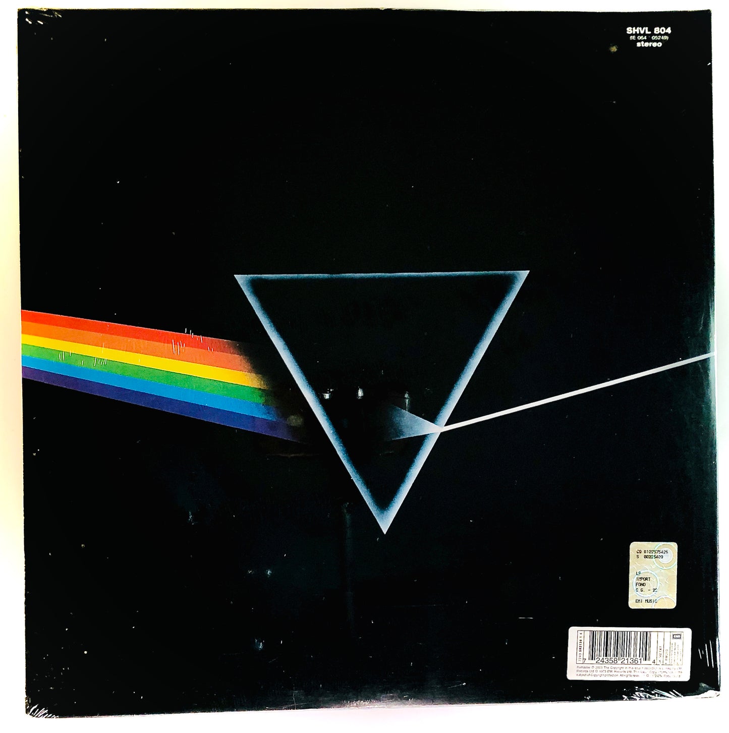 PINK FLOYD -The Dark Side of the Moon- Vinile Nero (30° Anniversario - Ed. 2003)