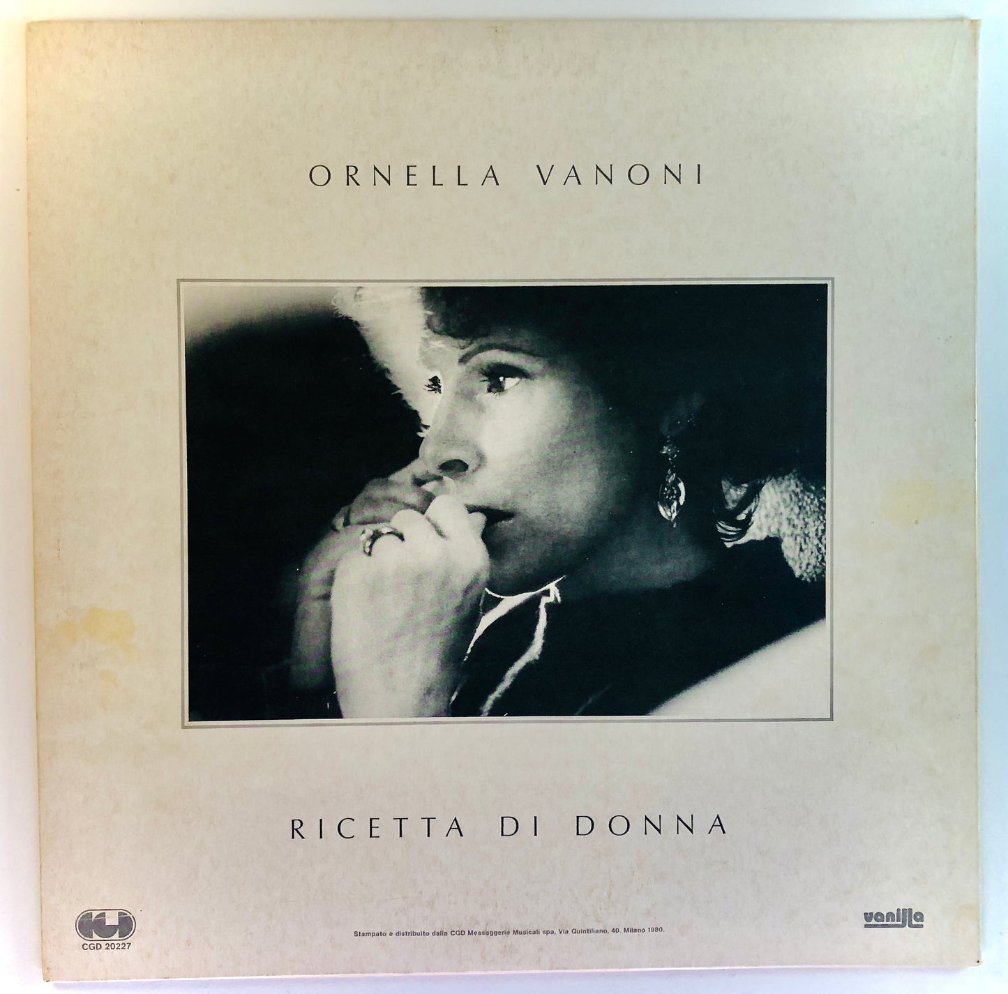 ORNELLA VANONI - Ricetta di donna - Vinile Nero (Black Vinyl)