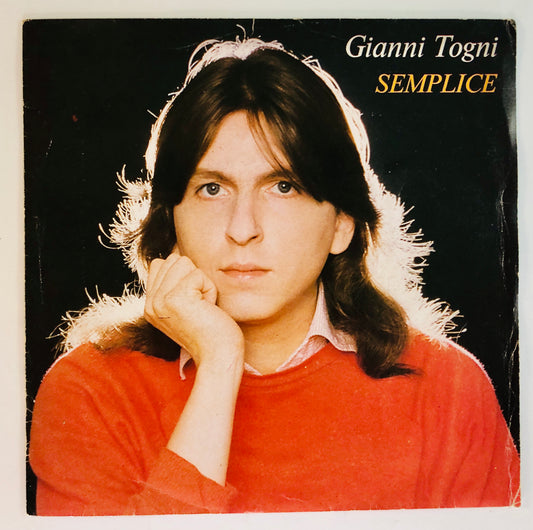 GIANNI TOGNI - Semplice - Vinile Nero 45rpm (7” - Black Vinyl)