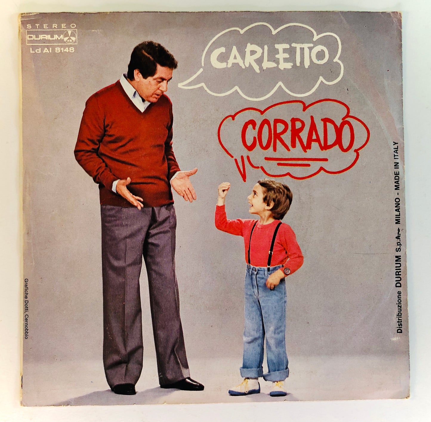 CORRADO - Carletto - Vinile Nero 45rpm (7” - Black Vinyl)