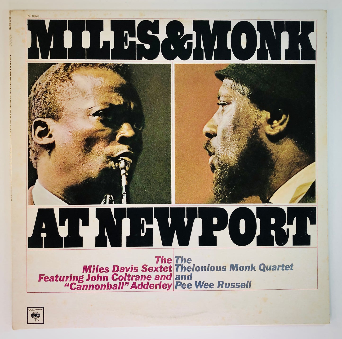 MILES DAVIS / THELONIOUS MONK - Miles and Monk at Newport - Vinile Nero (Black LP)