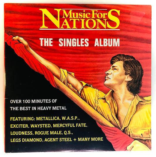 MUSIC FOR NATIONS - The Singles Album (Various Artists) - Doppio Vinile Nero (2LPs) (Music for Nation 1986 UK)