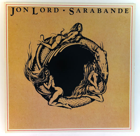 JON LORD - Sarabande - Vinile Nero (Black Vinyl) (Purple Records 1976)