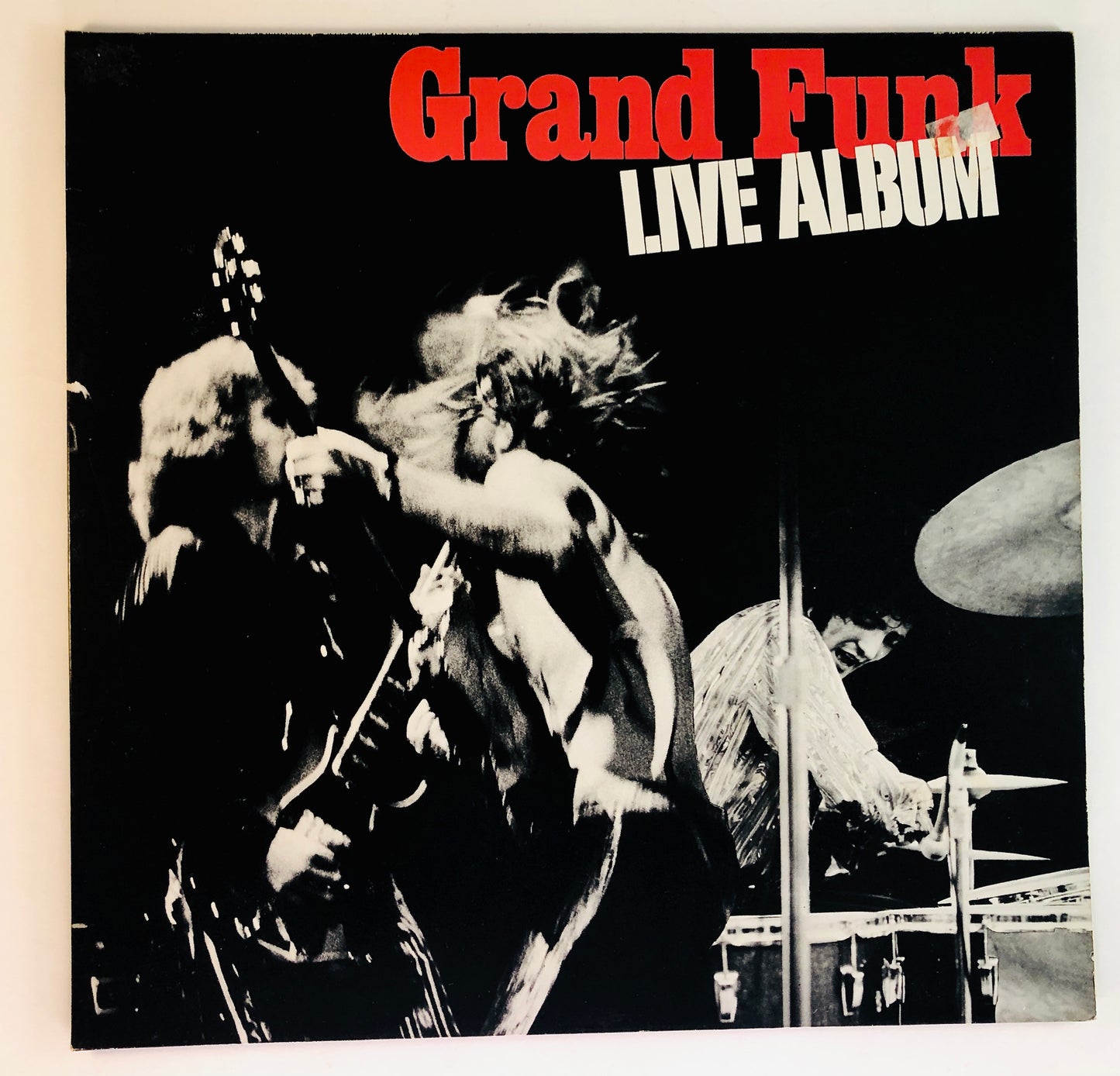 GRAND FUNK RAILROAD - Live Album - Doppio Vinile Nero (Black Double Vinyl)