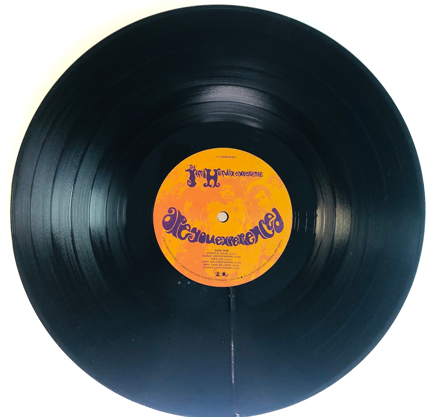 THE JIMI HENDRIX EXPERIENCE - Are you experienced - Vinile Nero Audiofilo (2010)