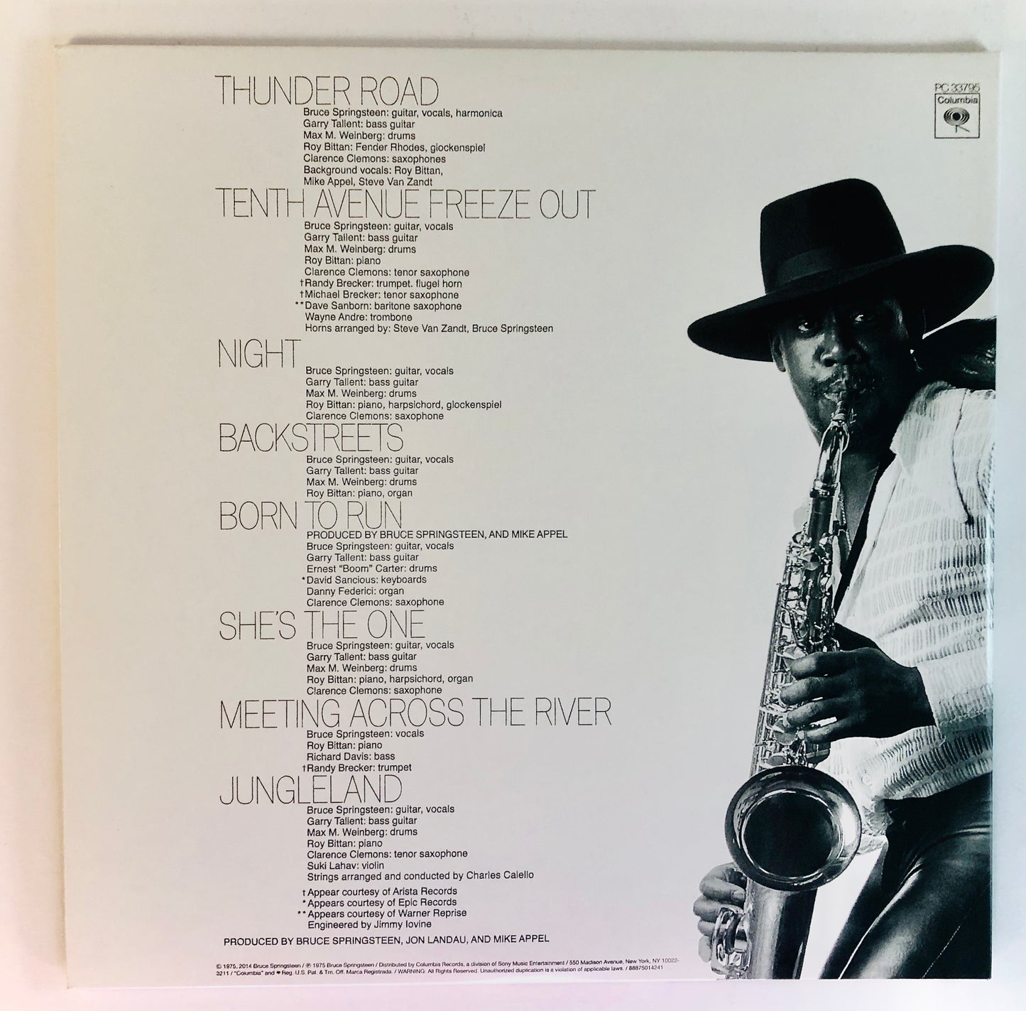 BRUCE SPRINGSTEEN - Born to Run - Vinile Nero Audiofilo (2014)