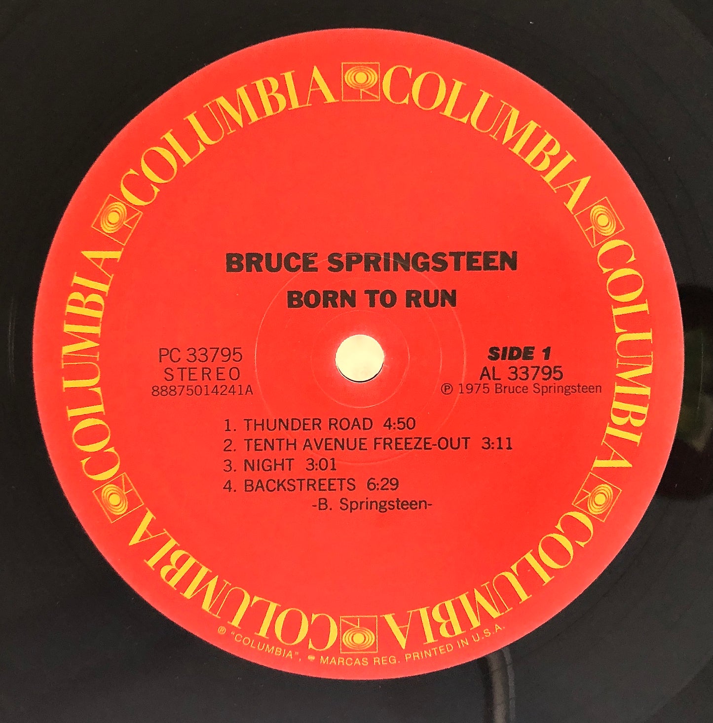 BRUCE SPRINGSTEEN - Born to Run - Vinile Nero Audiofilo (2014)