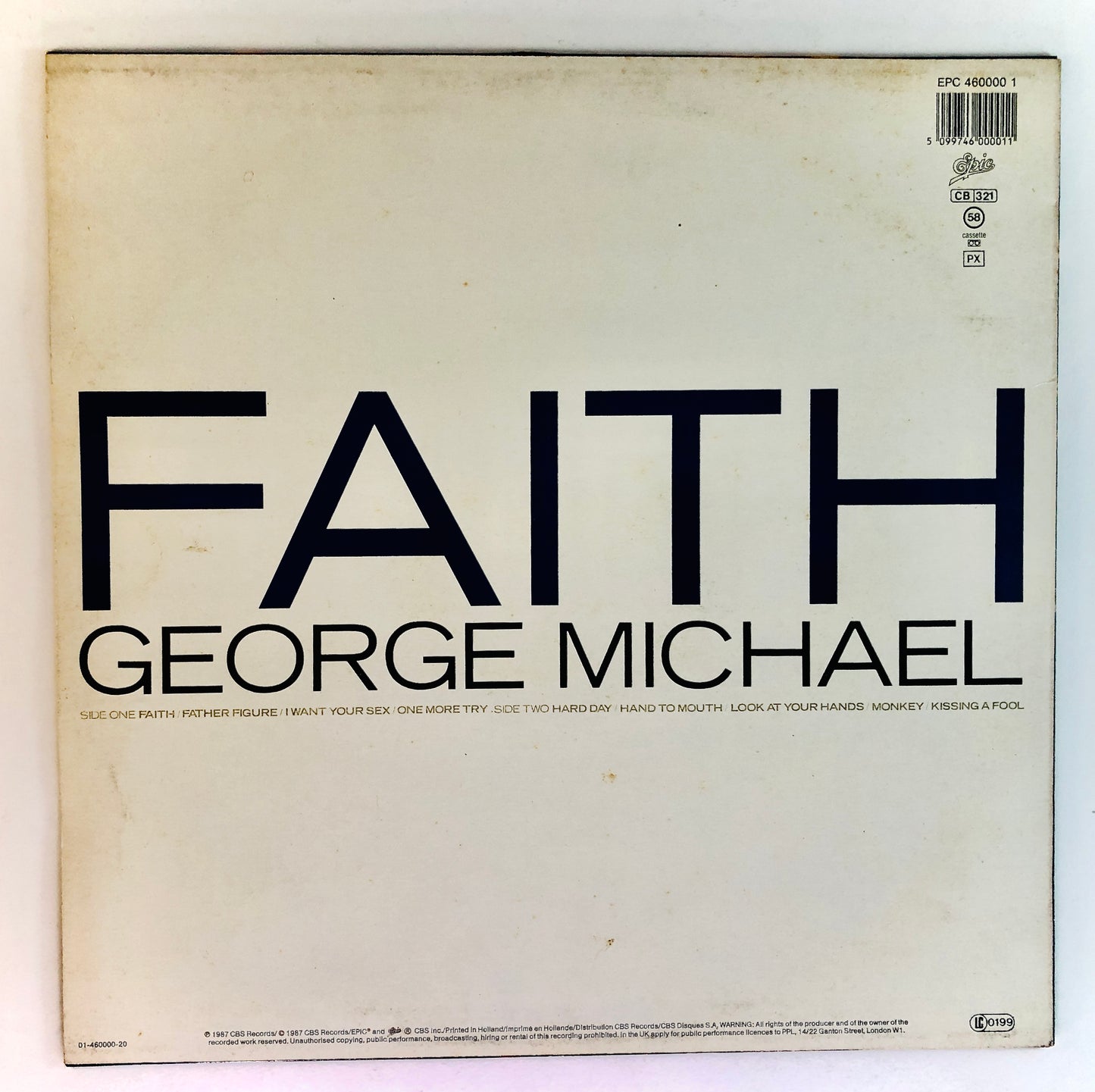 GEORGE MICHAEL - Faith - Vinile Nero (Black Vinyl)