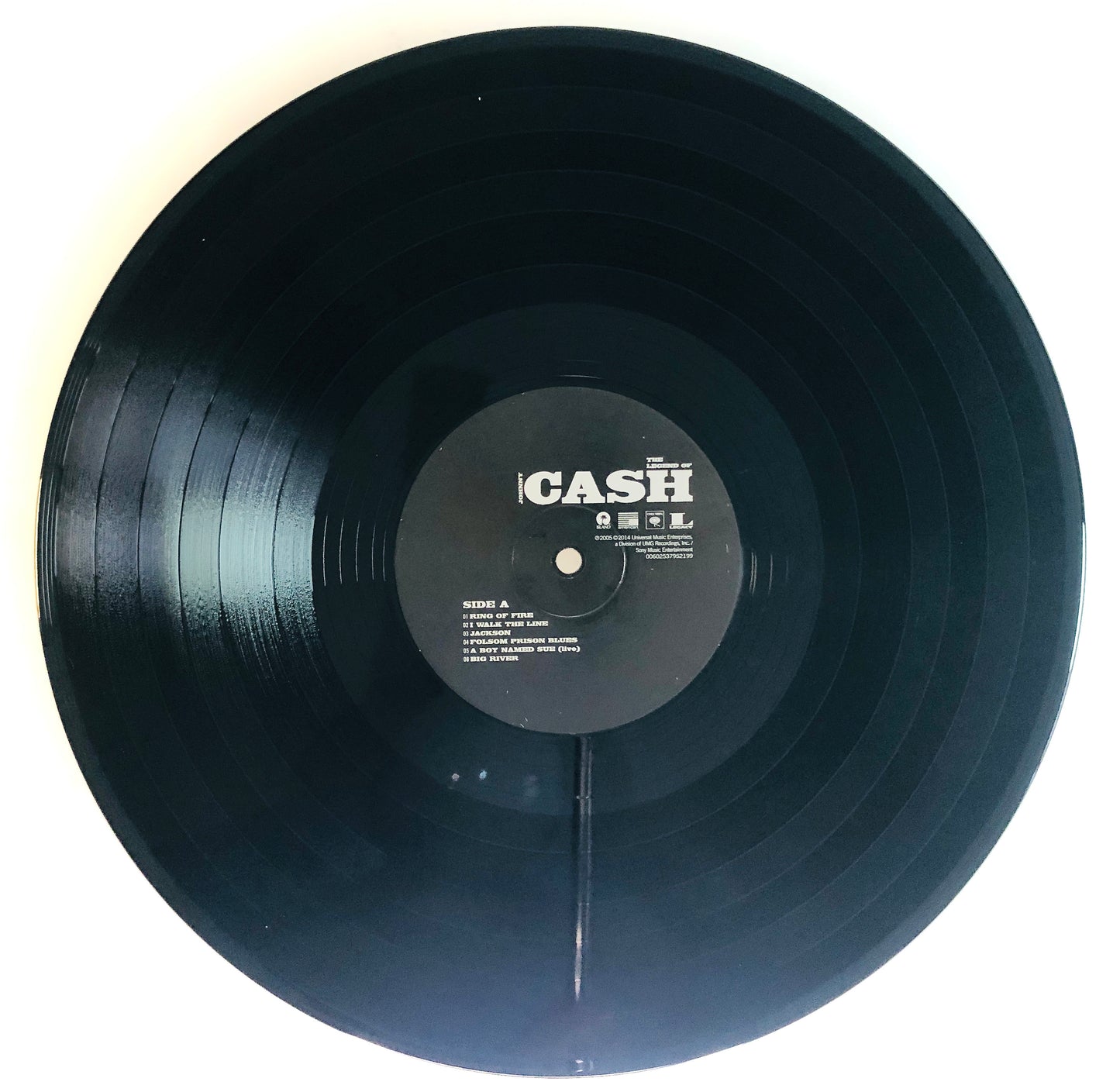 JOHNNY CASH - The Legend of Johnny Cash - Doppio Vinile Nero (Black Double Vinyl) ( Island Records  2014)