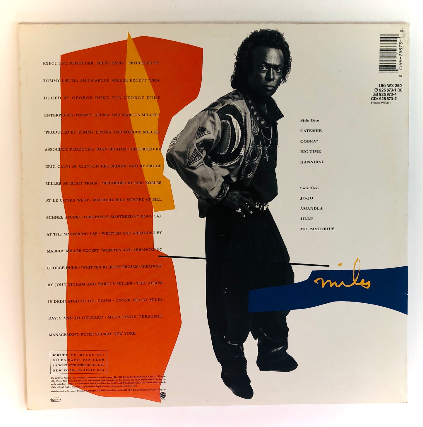 MILES DAVIS - Amandla - Vinile Nero (Black Vinyl)