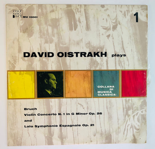 DAVID OISTRAKH - Bruch (n. 1 in Gm, Op. 26) - Lalo (symphonie espagnole, Op. 21)