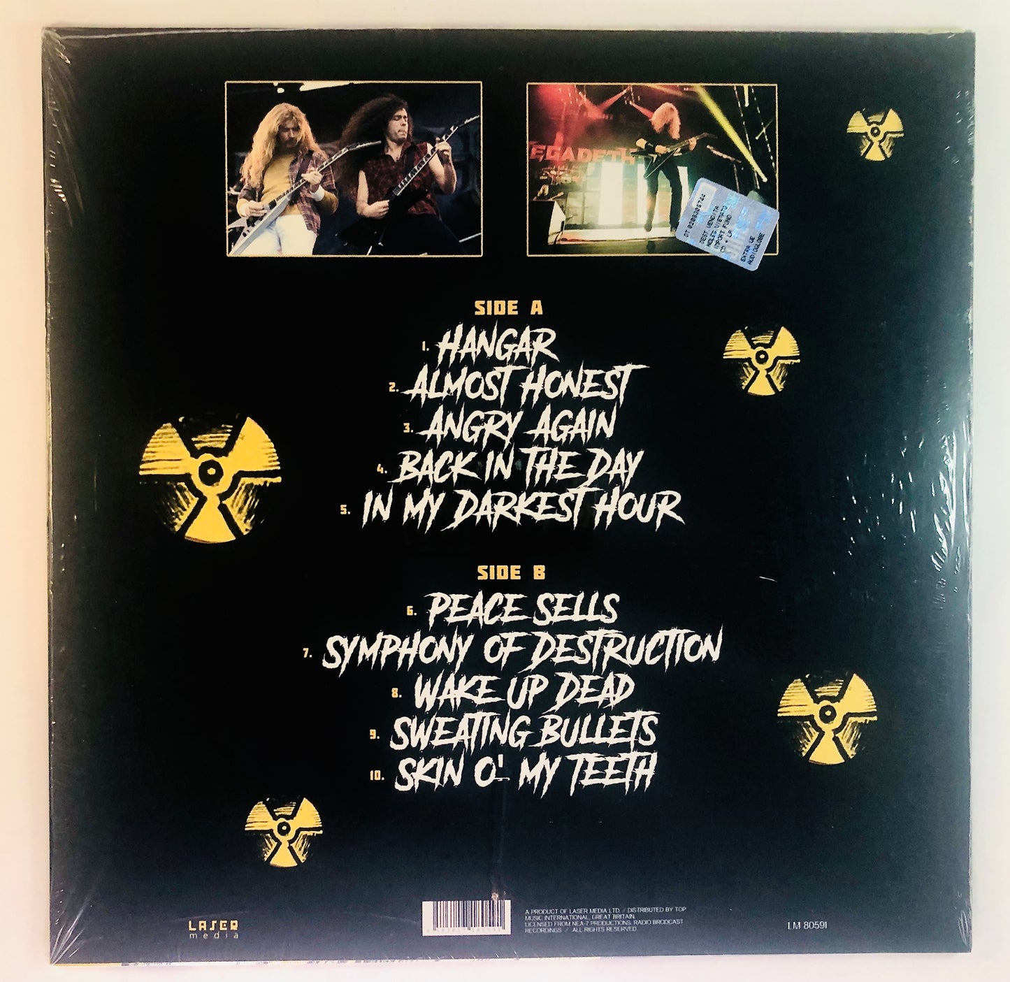 MEGADETH - Nuclear Fire - Vinile Giallo Solido (Solid Yellow Vinyl)