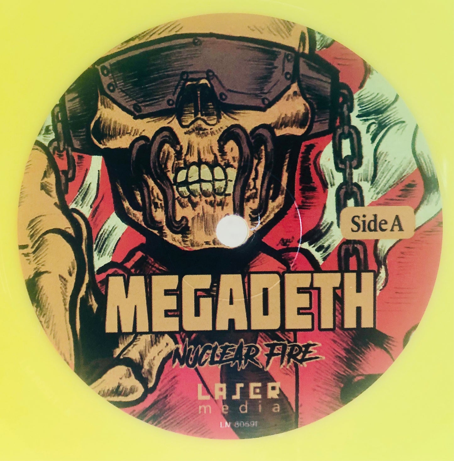 MEGADETH - Nuclear Fire - Vinile Giallo Solido (Solid Yellow Vinyl)