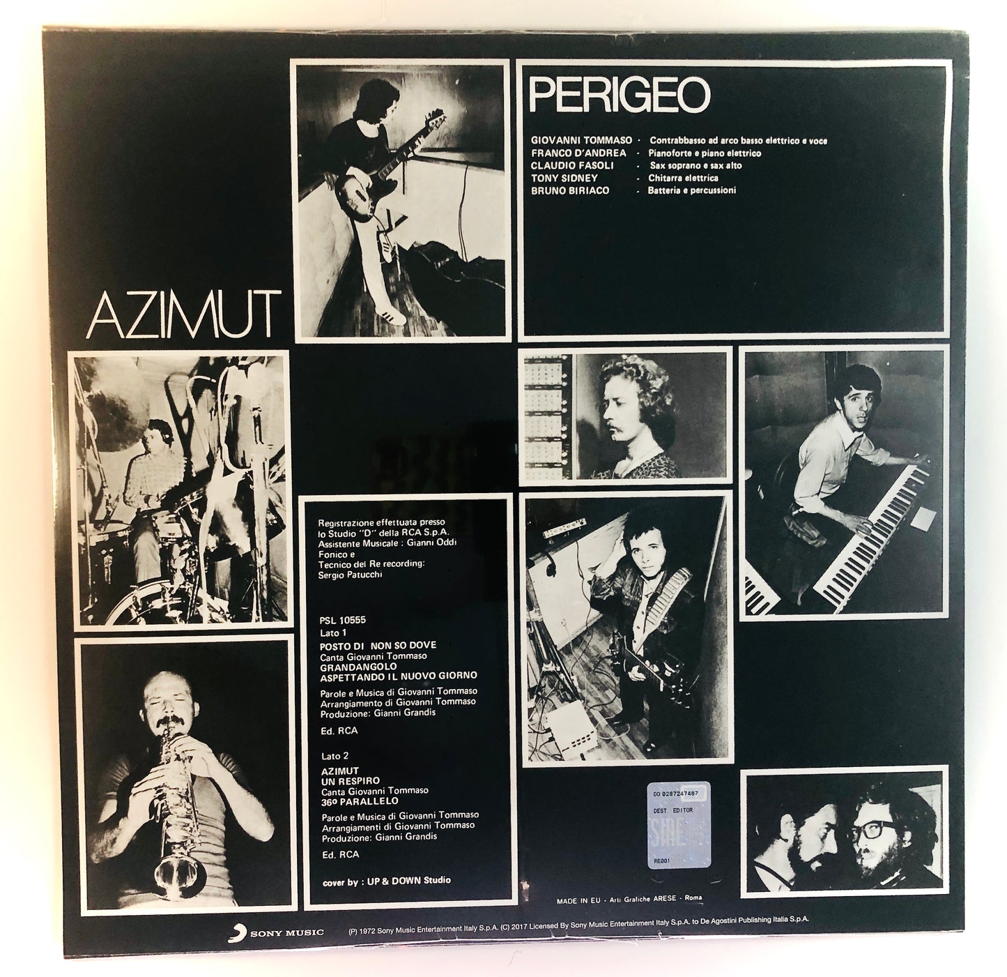 AZIMUT - Perigeo - Vinile Nero (Black Vinyl) (2018)