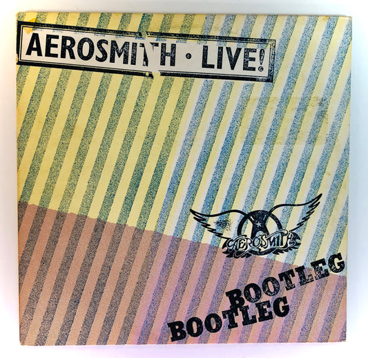 AEROSMITH - Live Bootleg - Doppio Vinile Nero (2LPs Black Vinyl)