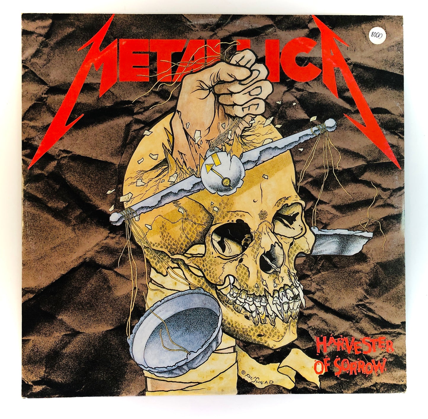 Metallica - Harvester of Sorrow - Vinile Nero (45rpm)(Black Vinyl, 7")(Vertigo 1988)