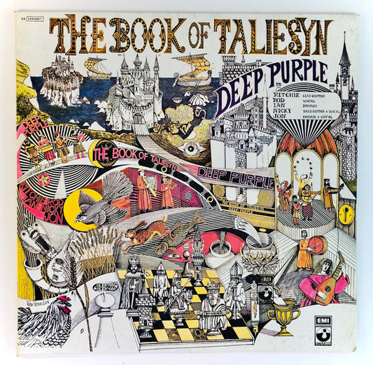 DEEP PURPLE - The Book of Taliesyn - Vinile Nero (Black Vinyl)