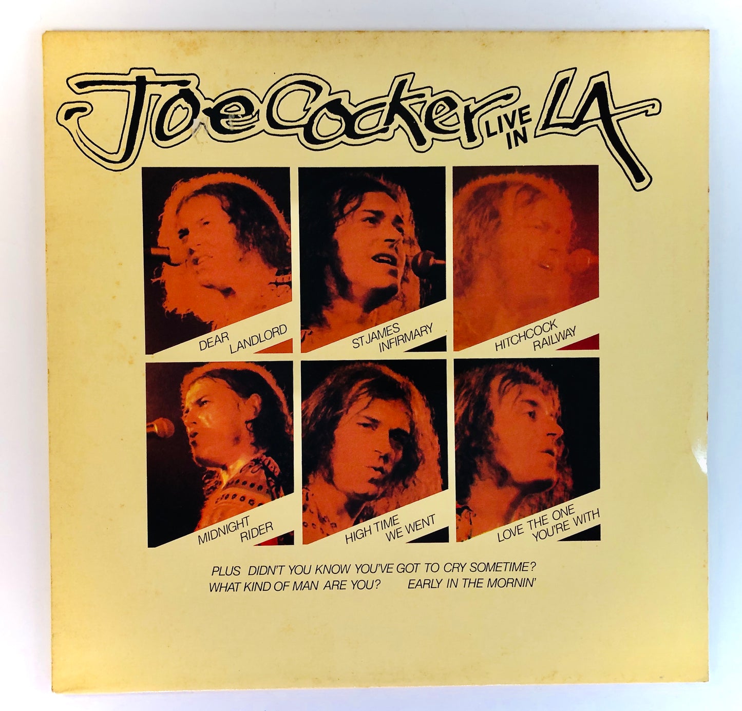 JOE COCKER - Live in L.A. - Vinile Nero (Black Vinyl)