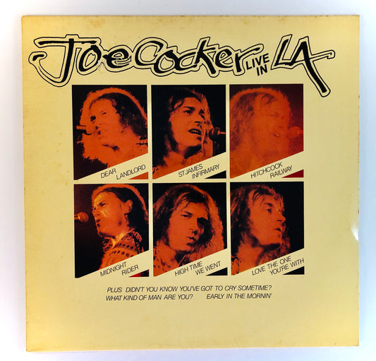 JOE COCKER - Live in L.A. - Vinile Nero (Black Vinyl)