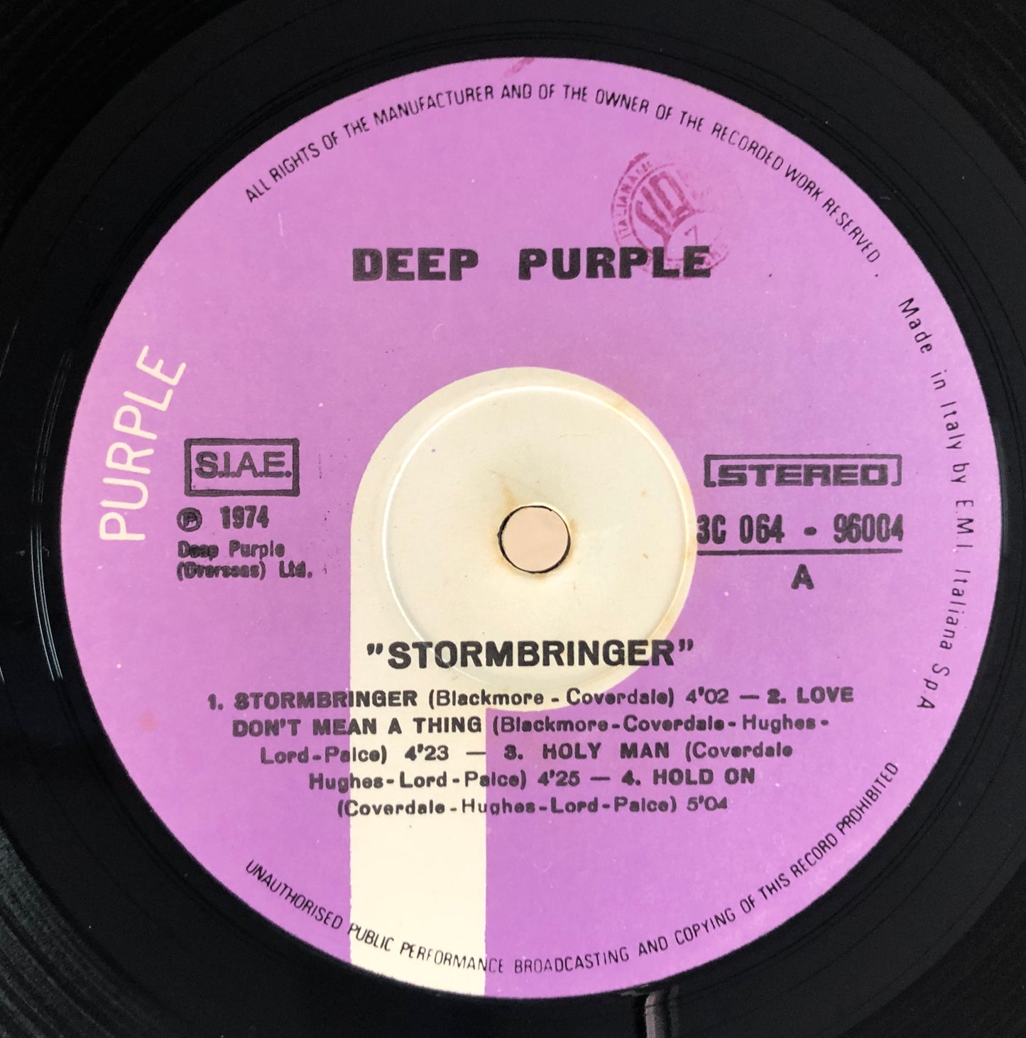 DEEP PURPLE - Stormbringer - Vinile Nero (Black Vinyl)