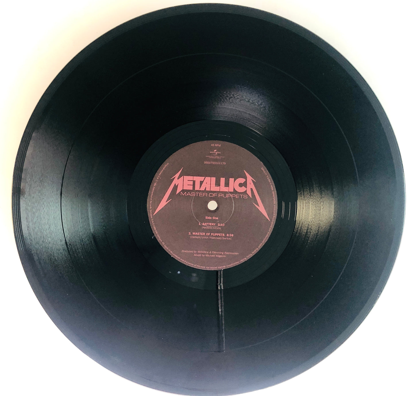 Metallica - Master of Puppets - Doppio Vinile Nero Audiofilo (45rpm Series 2008)