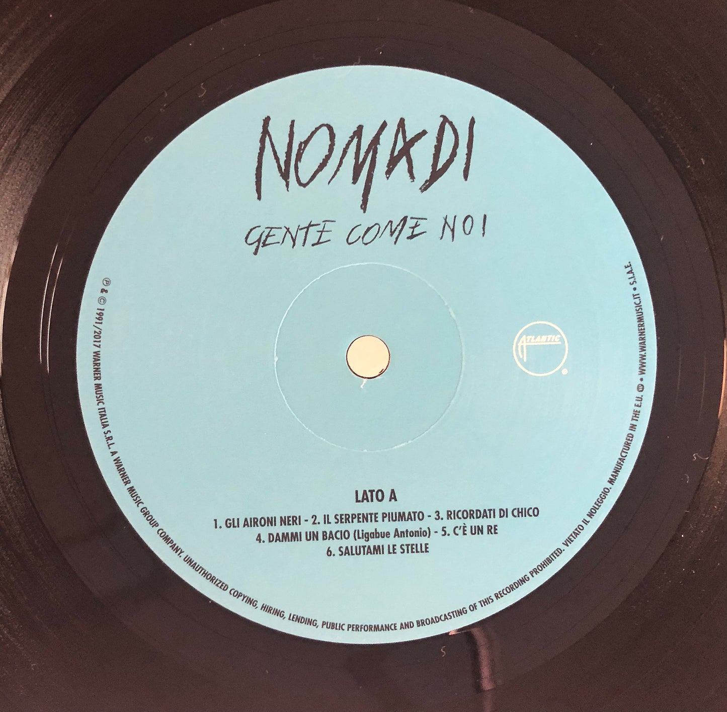 NOMADI - Gente come noi - Vinile Nero Rimasterizzato (Black Vinyl)