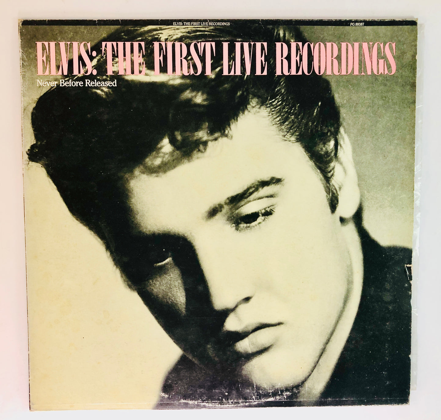 ELVIS PRESLEY - The First Live Recordings - Vinile Nero (Black Vinyl) (RCA 1984)