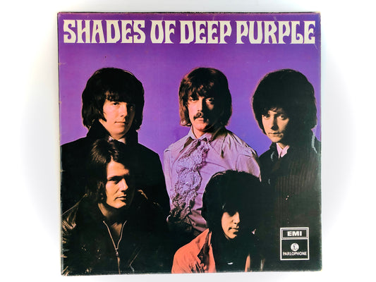 DEEP PURPLE - Shades of Deep Purple - Vinile Nero (Black Vinyl) (Parlophone 1972)