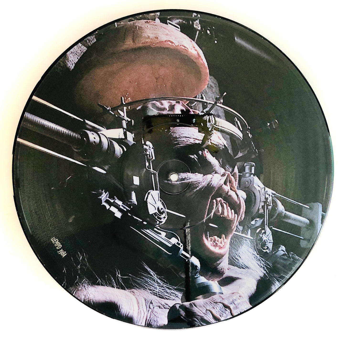 Iron Maiden - Man on the Edge - Picture Disc (EMI 1995, made in UK)