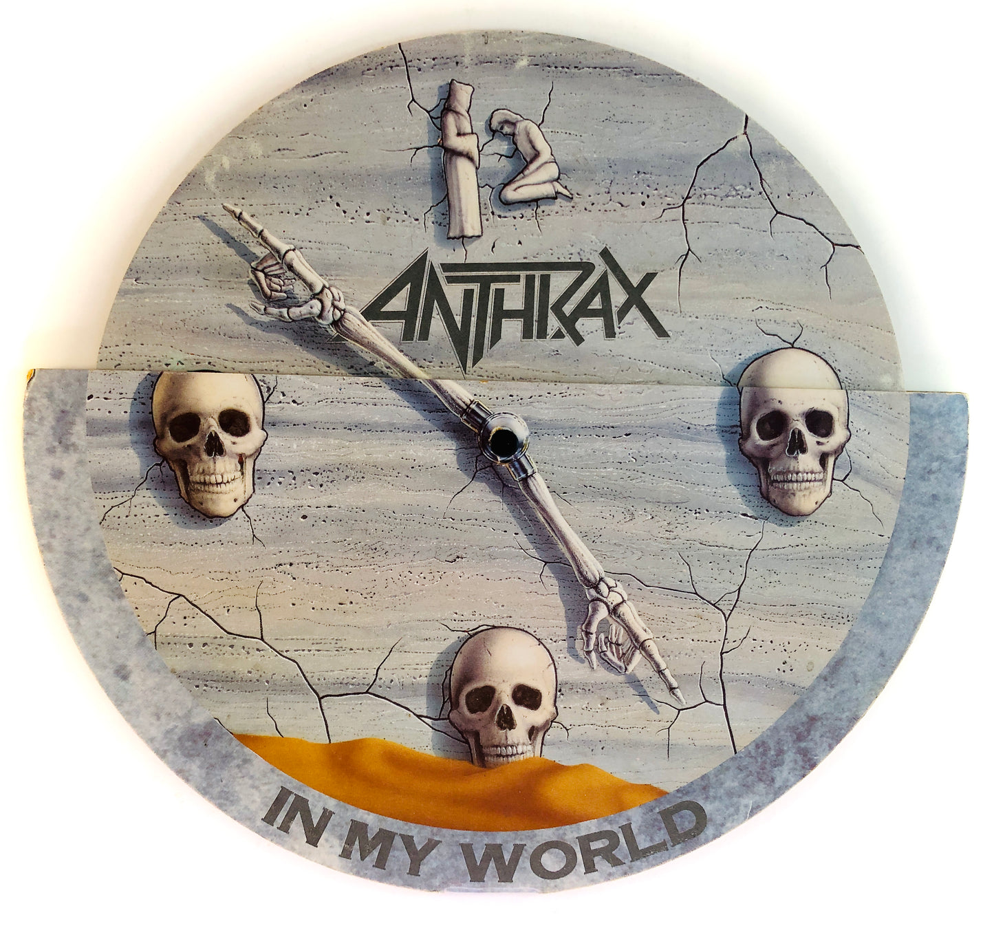 ANTHRAX -In My World- Vinile Nero (10") (Black Vinyl) (Ed. 1990 made in UK)