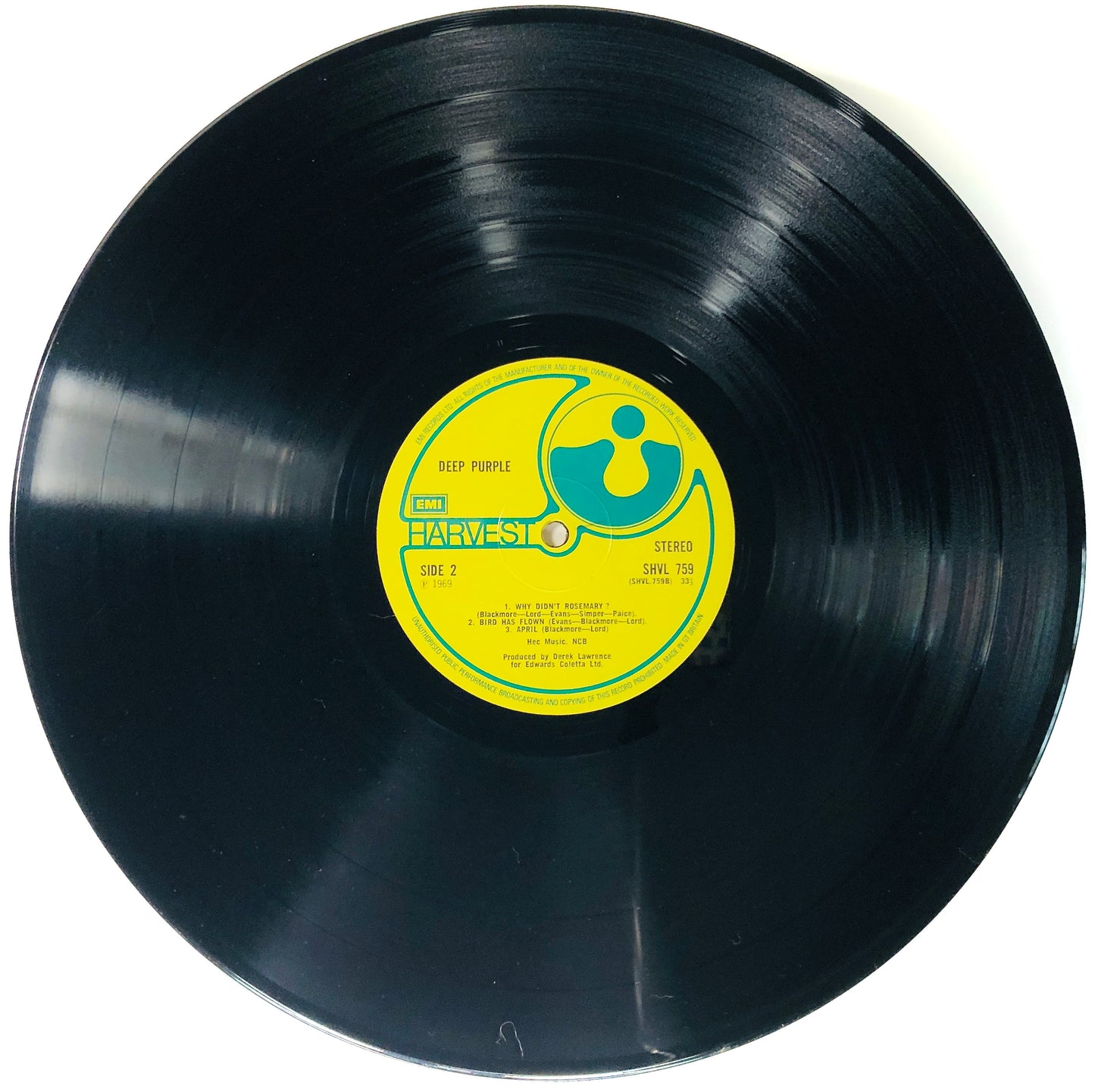DEEP PURPLE - Deep Purple - Vinile Nero (Black Vinyl)