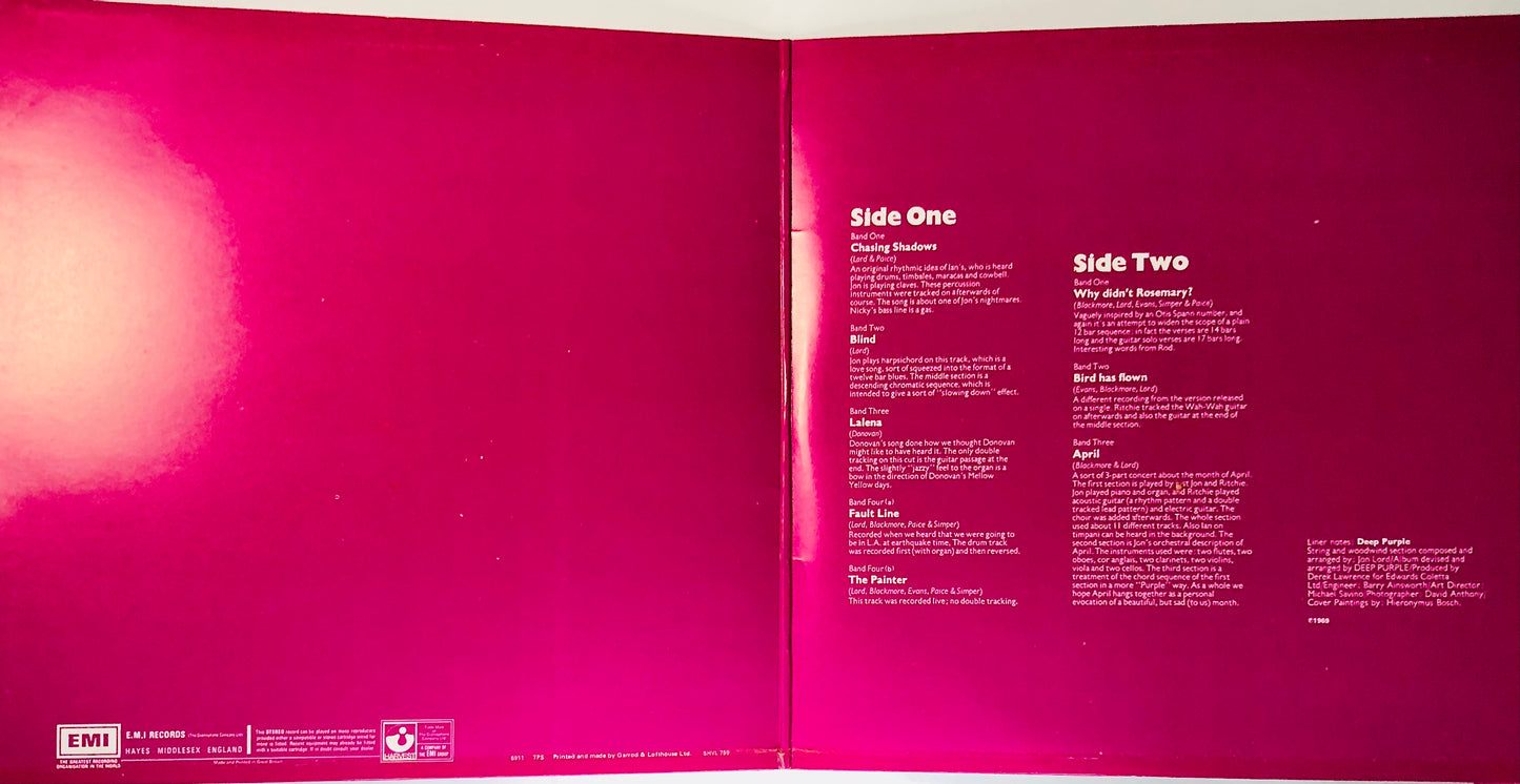 DEEP PURPLE - Deep Purple - Vinile Nero (Black Vinyl)