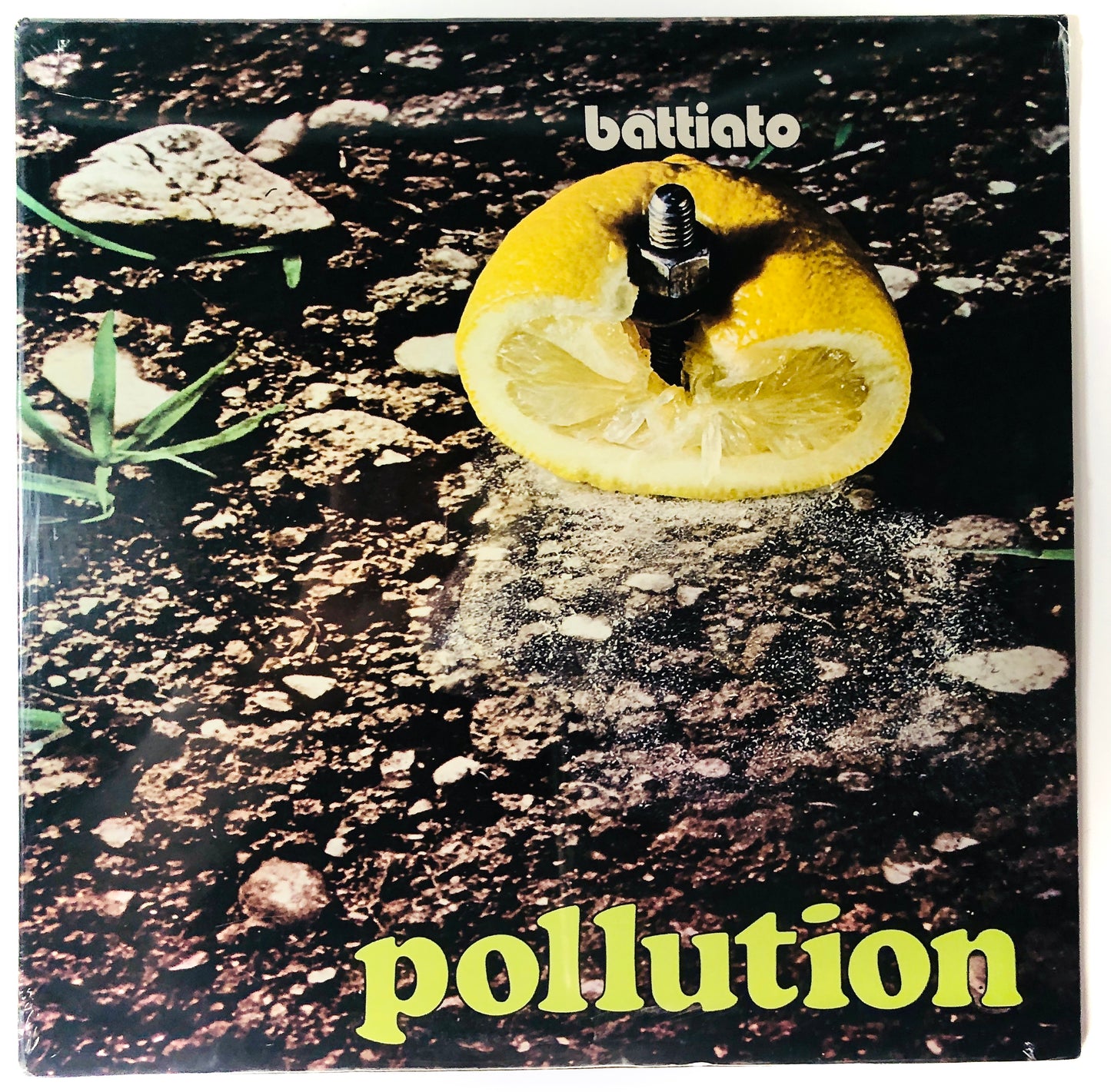 FRANCO BATTIATO - Pollution - Vinile Nero (Black Vinyl) (Ed. Bla Bla - 2017)