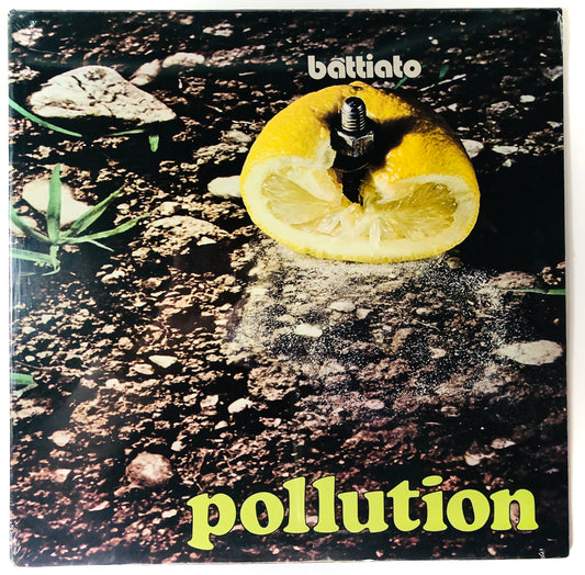 FRANCO BATTIATO - Pollution - Vinile Nero (Black Vinyl) (Ed. Bla Bla - 2017)