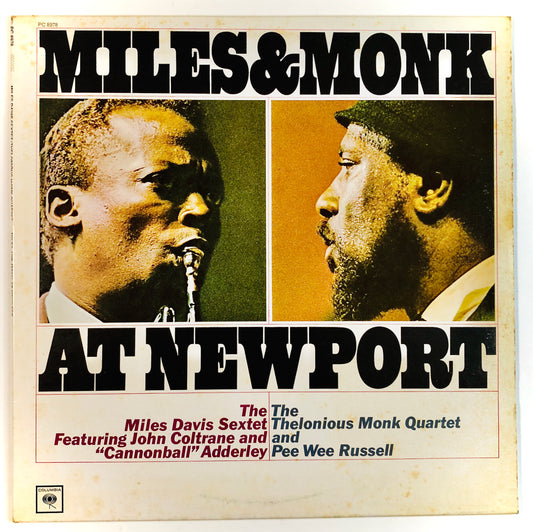 MILES DAVIS / THELONIOUS MONK - Miles and Monk at Newport - Vinile Nero (Black LP)