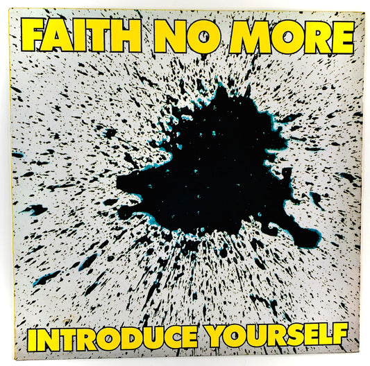 FAITH NO MORE - Introduce yourself - Vinile Nero (Black Vinyl) (Slash / London Records, 1987)