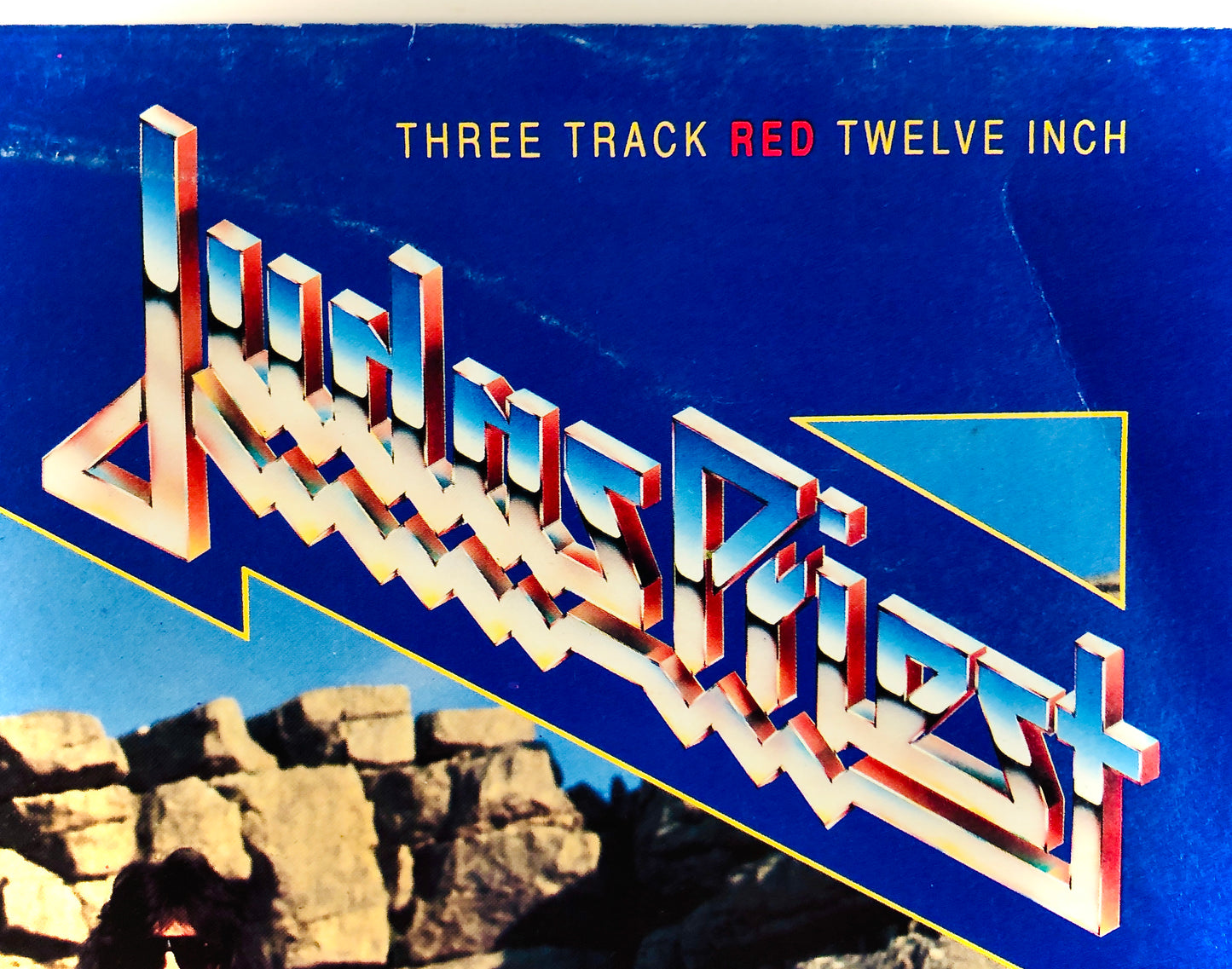 JUDAS PRIEST - Painkiller - Vinile Rosso Trasparente (CBS UK 1990)