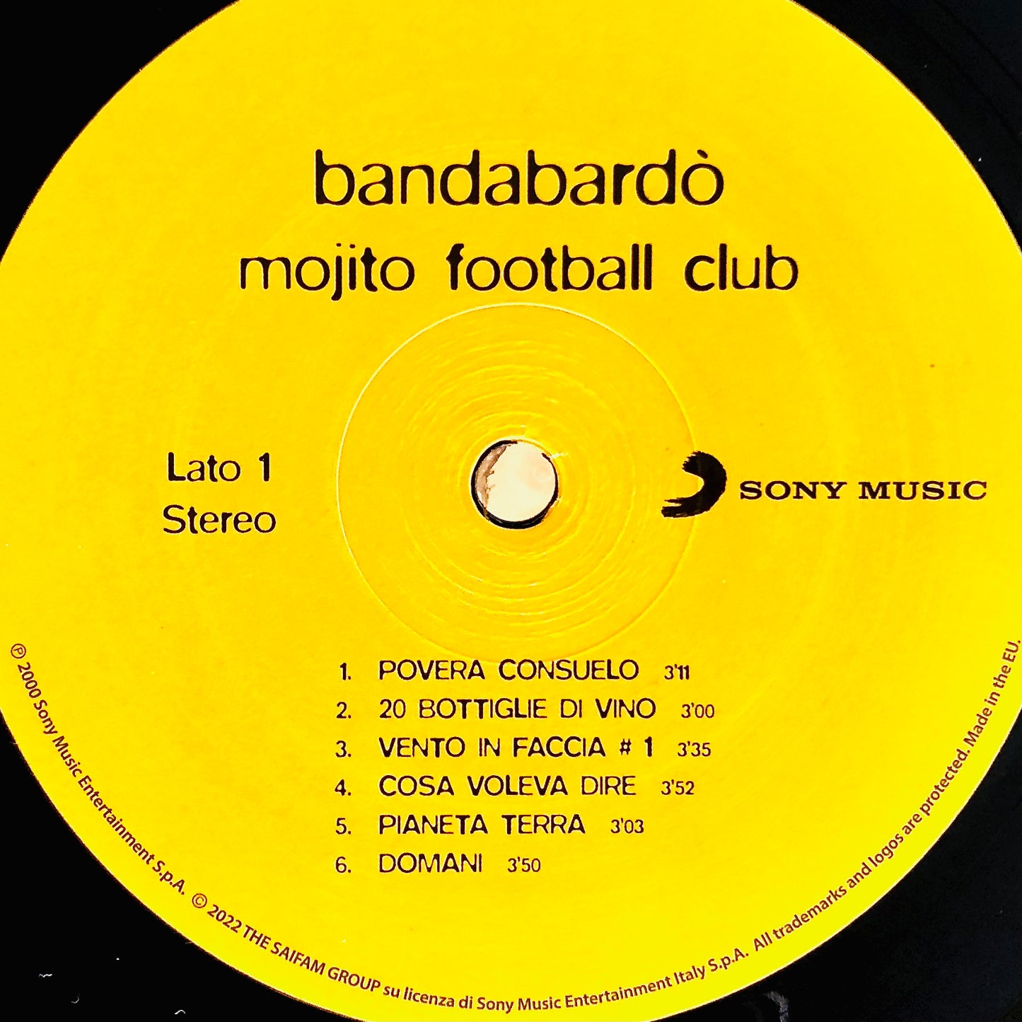 BANDABARDO’ - Mojito Football Club -  Vinile / Rock