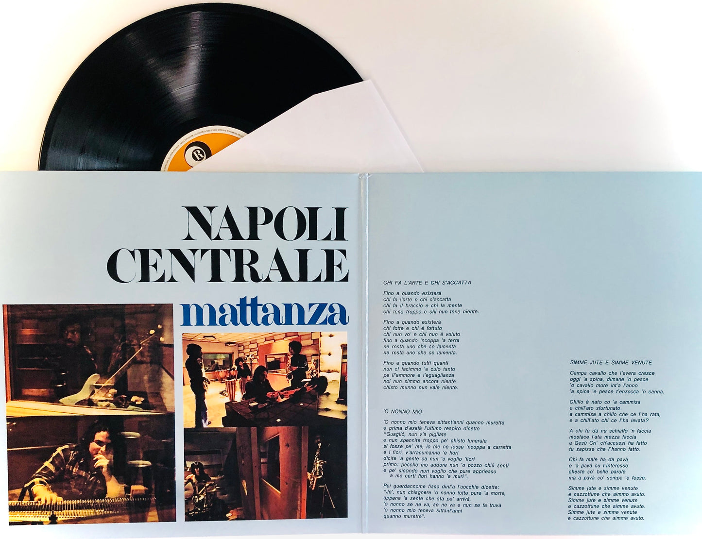 NAPOLI CENTRALE - Mattanza - Vinile Nero (Black Vinyl)