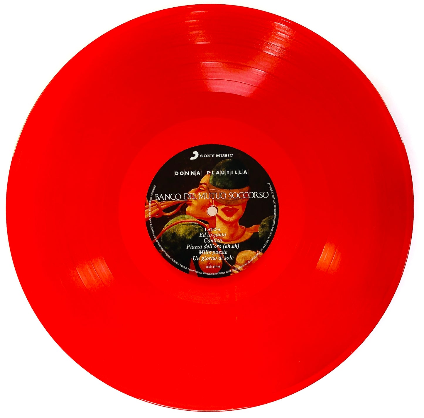 BANCO DEL MUTUO SOCCORSO - Donna Plautilla - Vinile Rosso Trasparente (Ed. Lim. Numerata a 500 copie)