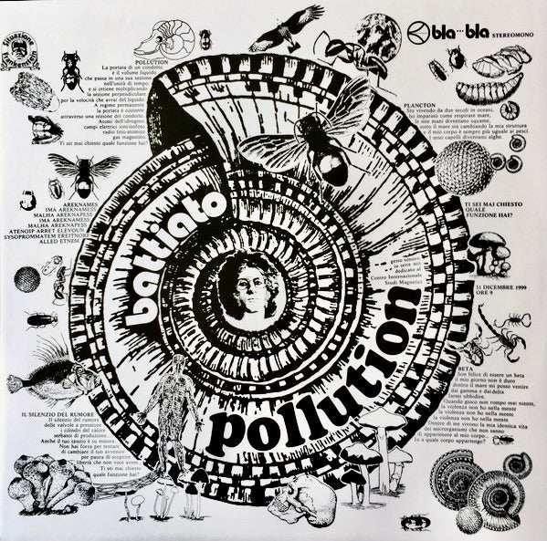 FRANCO BATTIATO - Pollution - Vinile Nero (Black Vinyl) (Ed. Bla Bla - 2017)