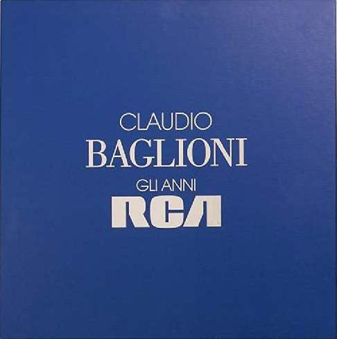 CLAUDIO BAGLIONI - Gli Anni RCA - Cofanetto Deluxe Edition (Ed. Lim. 500 copie)