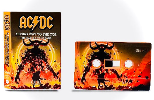 AC DC - A Long Way to the Top (The Bon Scott Years) - Musicassetta Fotografica (MC) (made in UK)