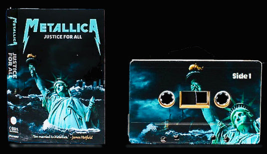 METALLICA - Justice for All - Musicassetta Fotografica (MC) (made in UK)