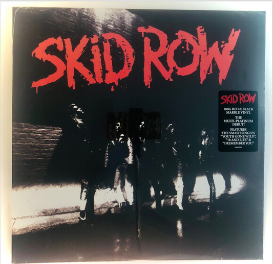 SKID ROW - Skid Row - Vinile Rosso / Nero Marmorizzato (Marbled Red / Black Vinyl)