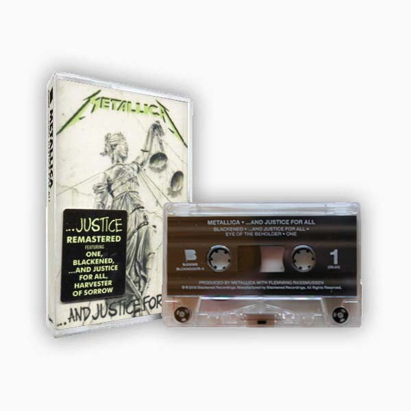 METALLICA -	…and Justice for All - Musicassetta (MC)